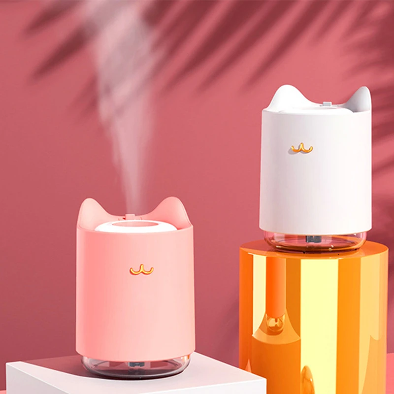

3 in 1 USB Air Humidifier Ultrasonic Cool Mist Aroma Essential Oil Diffusers Air Purifier Mist Maker For Home Car Humidificador