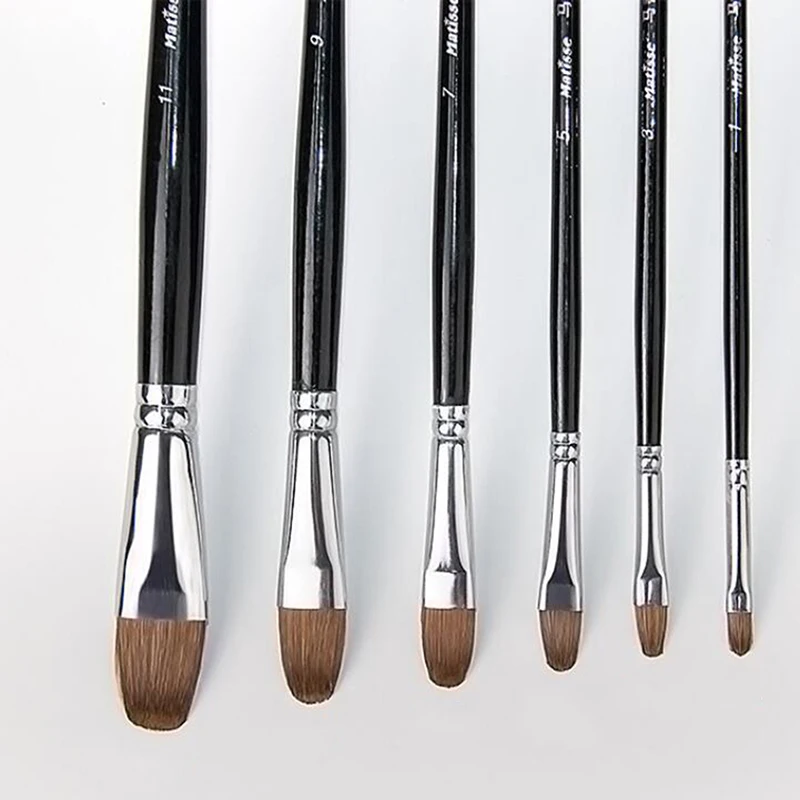 

Art Painting Brushes Oil Watercolor Drawing Craft DIY Kid Paint Brushes Tool Professional Art Supplies