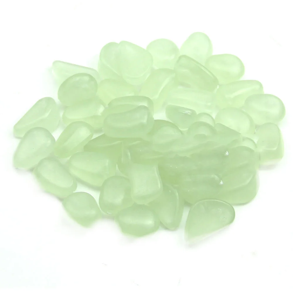 

Natural Stones Home Luminous Stone Gravel Magical Colorful Glowing Dark Glowing Aquarium Resin