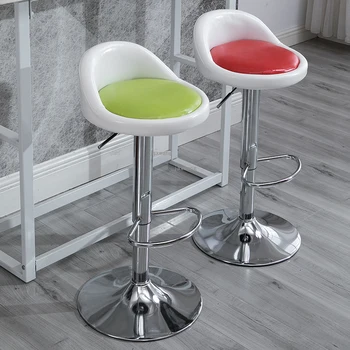 

Bar chair lift swivel chair high stool back chair home bar stool modern minimalist high bar stool bar table and chair