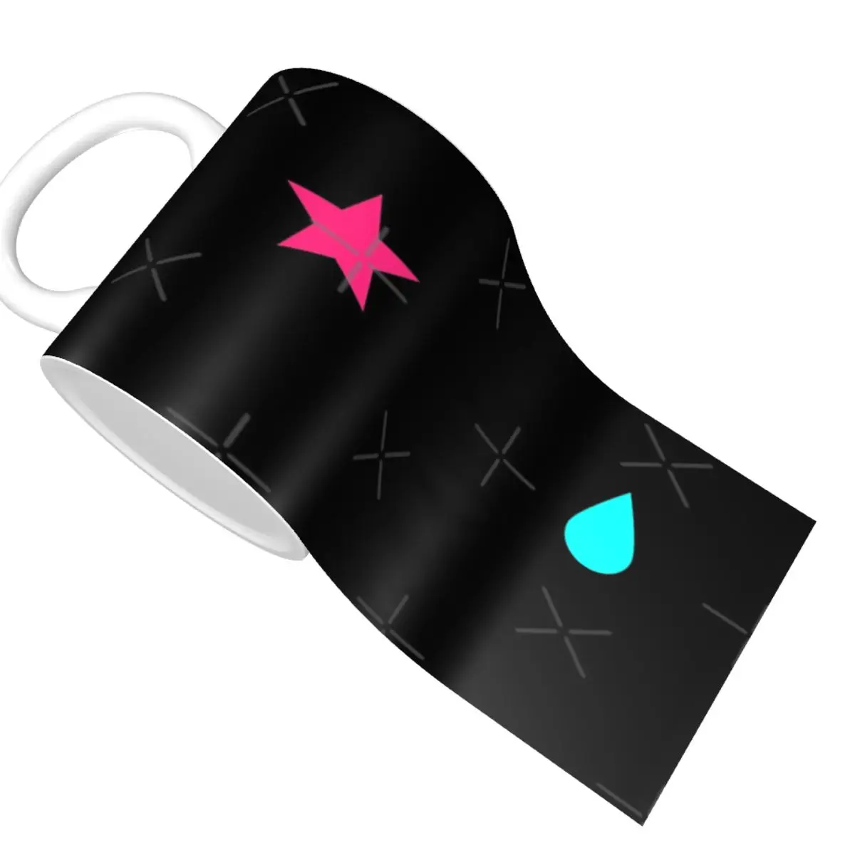 Star And Tear Mug Cups Coffee Cup Yerba Mate Set Beautiful Tea | Дом и сад