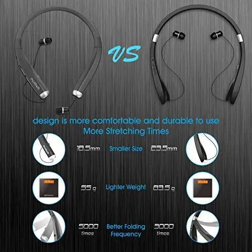 Bluetooth 4,1, беспроводные наушники, спортивные наушники, гарнитура, гарнитура с шейным ободком, футляр для наушников, для телефонов, планшетов