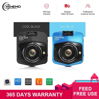 

VEHEMO 170°Wide Viewing Angle 2.2Inch Mini Car DVR Camera Dashcam Full HD 1080P Video Registrator Recorder G-sensor Night Vision
