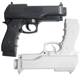 

OSTENT 2 x Light Gun Pistol Shooting Sport Video Game for Nintendo Remote Controller