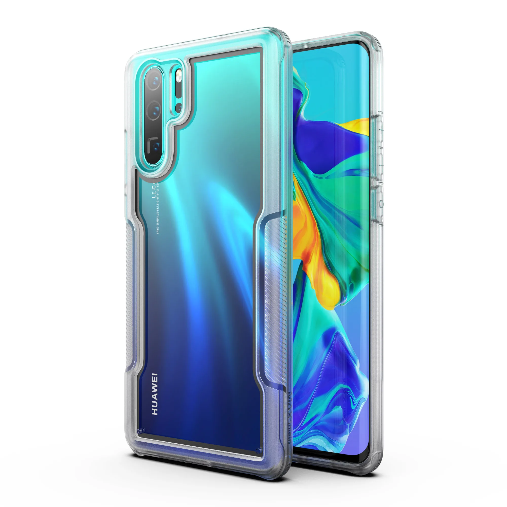 Maxshield для huawei P30 Pro Чехол( выпуск) Ударопрочный сверхмощный гибридный защитный ТПУ бампер PC прозрачная задняя крышка