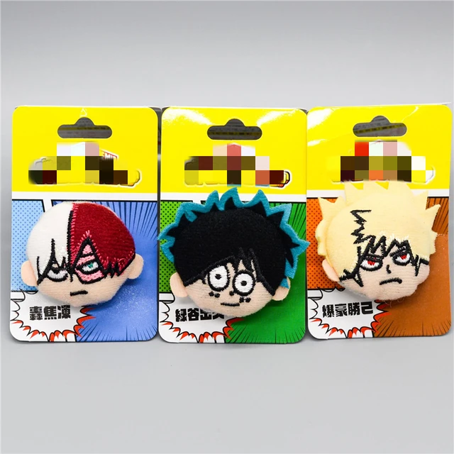 Soft Boku No Hero Academia Brooch Badge Midoriya Izuku Bakugou Katsuki Todoroki My Hero Academia Plush Toys Bag Decoration Aliexpress Mobile