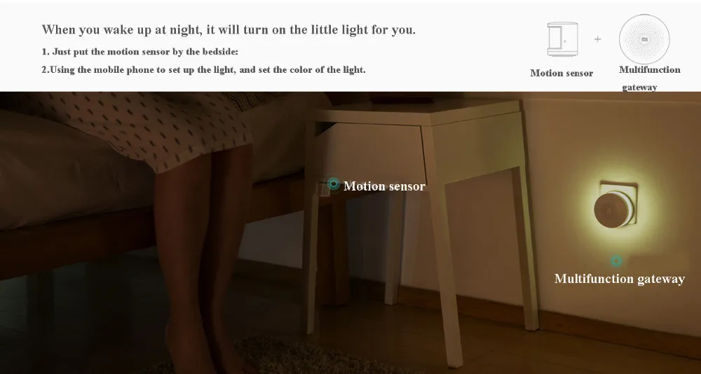 Xiao mi jia датчик человека умный mi тело ИК датчик mijia умный дом WiFi Android IOS приложение управление