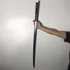 104cm Kimetsu no Yaiba espada arma cazadora de Kamado Tanjirou Cosplay espada 1:1 Anime Ninja cuchillo de la PU juguete ► Foto 2/6