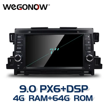 

PX6 HD IPS Android 9.0 Octa Core 4GB 64GB Car multimedia DVD Player GPS Map RDS Radio wifi Bluetooth5.0 For Mazda CX-5 2011 2012