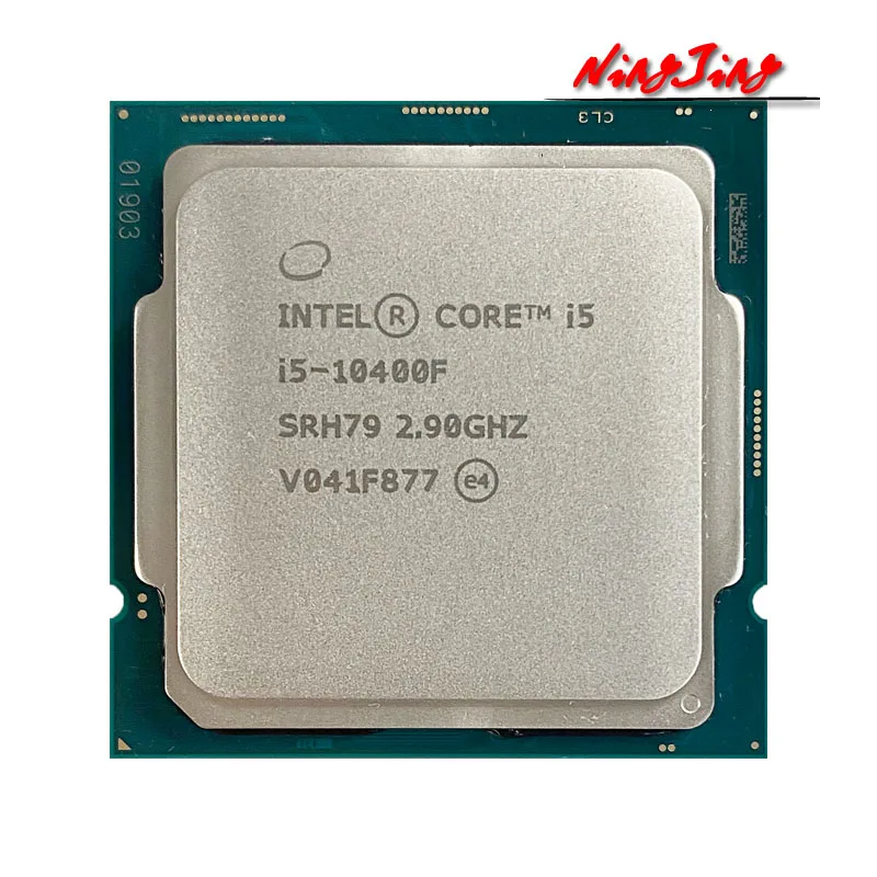  Процессор Intel Core i5-10400F i5 10400F 2,9 ГГц шестиядерный двенадцатипоточный процессор 65 Вт LGA1200 