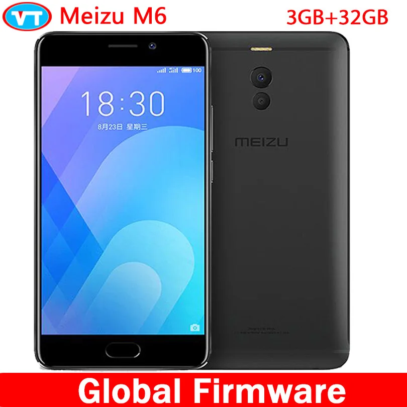 Meizu M6 Note 6 смартфон с 5 дюймовым дисплеем восьмиядерным процессором Snapdragon 625 ОЗУ 3