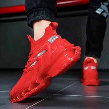 

Leather Casual Men's Shoes Mixed Color MenSneakers Mesh BreathableMales FootwearAutumn Increase BoardYouth Tide ShoesNewest39-45