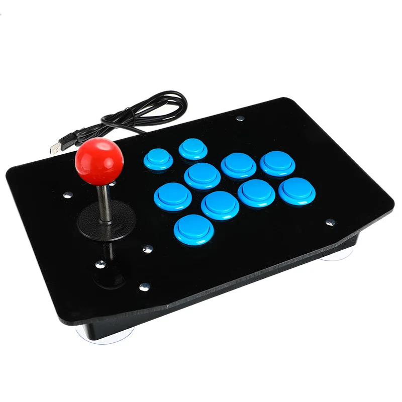 2021 NEW Arcade Joystick USB Fighting Stick Gaming Controller Gamepad Video Game For PC Desktop Computers 6 Colors for choose 