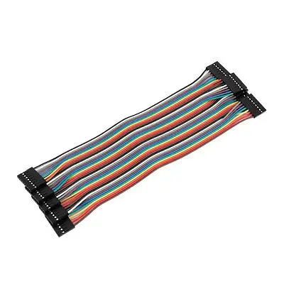 20 см 2,54 мм 8-Pin Женский Соединительный перемычек проводной кабель 5 шт