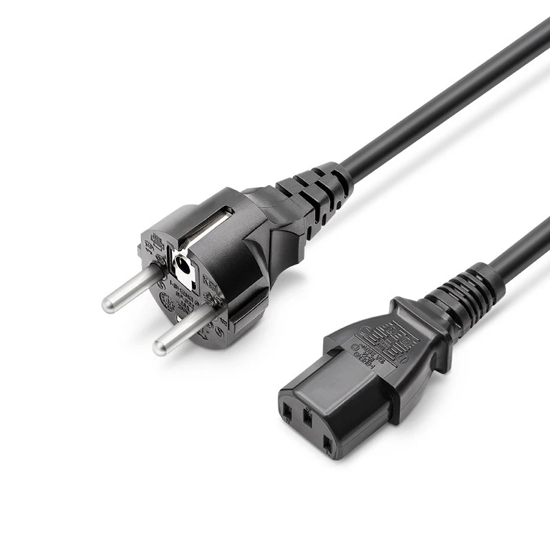 ЕС шнур питания 1 75 м евро вилка IEC C13 кабель адаптера для Dell настольных ПК монитор