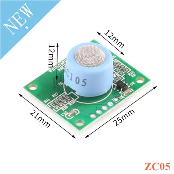 

ZC05 Household Gas Sensor Module Methane Household Combustible Natural Gas Detection 100ppm UART Digital Output with Cable
