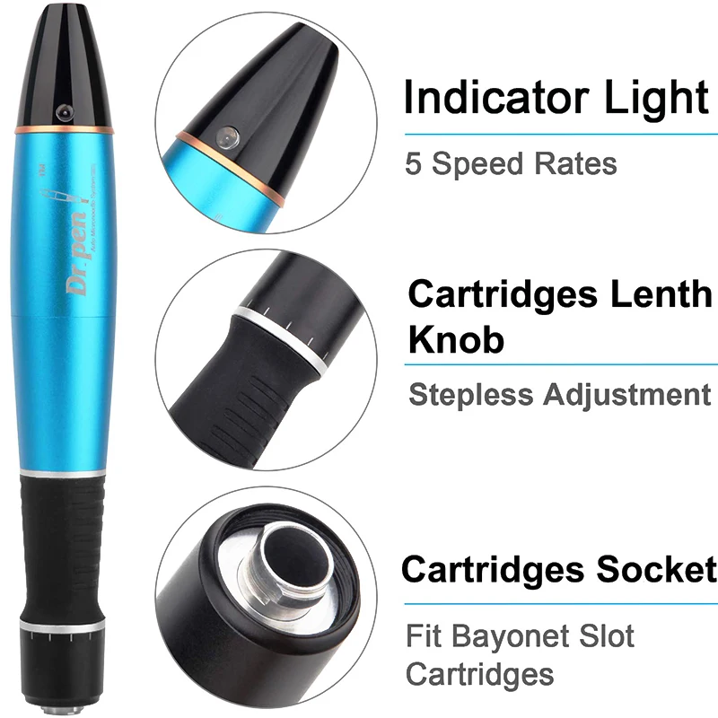 Beste Draadloze Dr. Pen A1 Elektrische Derma Pen Huidverzorging Microneedle Mts Derma Pen Microneedling Pen Voor Verkoop