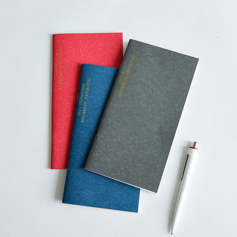 

3pcs Travelers Notebook School Planner Agenda Note Book Sketchbook Diary Notebooks Bucket List Sketchbook Bullet Journal Zeszyt