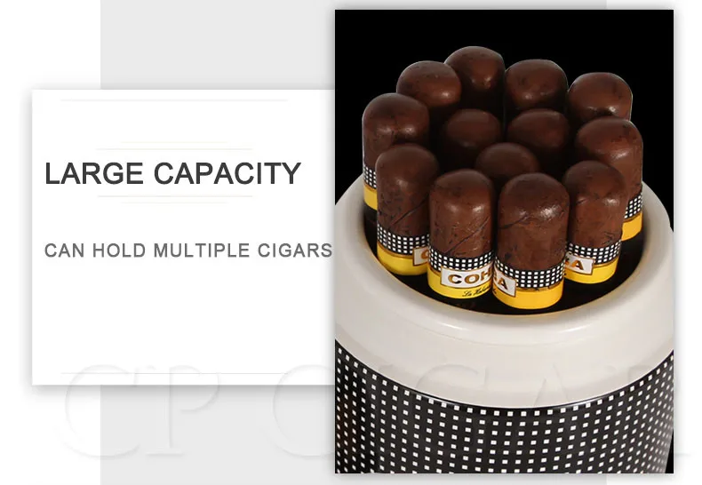 COHIBA керамическая сигарная трубка роскошный большой хьюмидор для сигар банка для домашнего хранения кубинская коробка для сигар трубка аксессуары для курения W/Подарочная коробка
