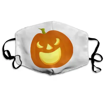 

Mouth Mask Deformed Big Pumpkin Print Masks - Breathable Adjustable Windproof Mouth-Muffle, Camping Running for Women and Men