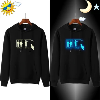 

Mens Hoodie With Hood Russia Problem Solved White Coats and Jackets Men Streetwear Punk Hip Hop Sweatshirt Men Sweat Homme Geek