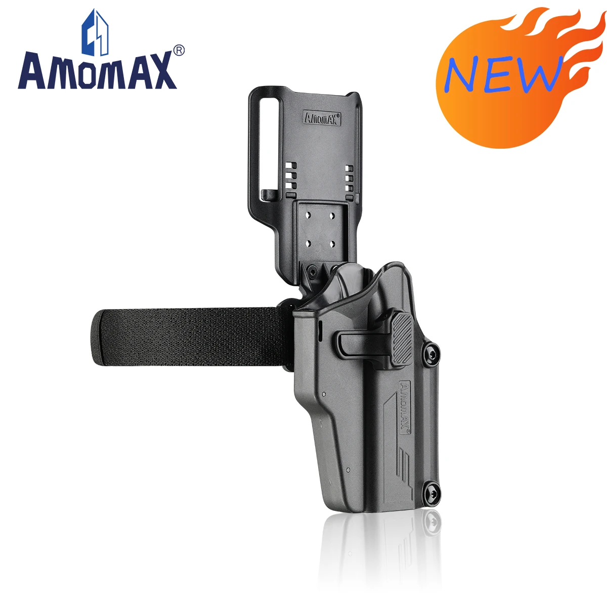 Amomax Per-Fit Adaptable Tactical Universal Holster Fit for More Than 200+ Handgun | Спорт и развлечения