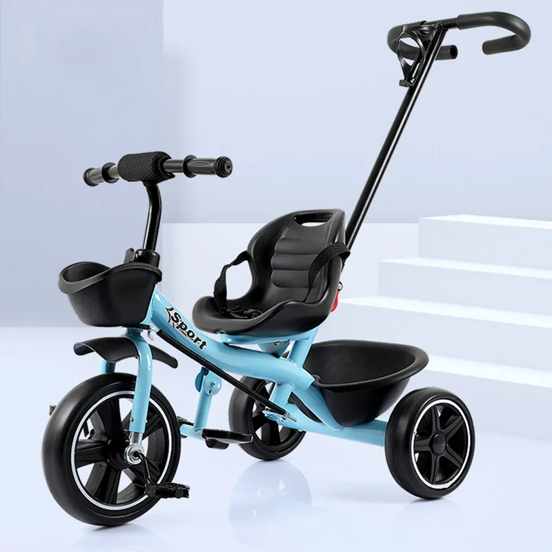 Bicicleta triciclo infantil, carrinho de bebê, masculino e feminino,  caminhante para crianças, 1-3-5 anos de idade - AliExpress