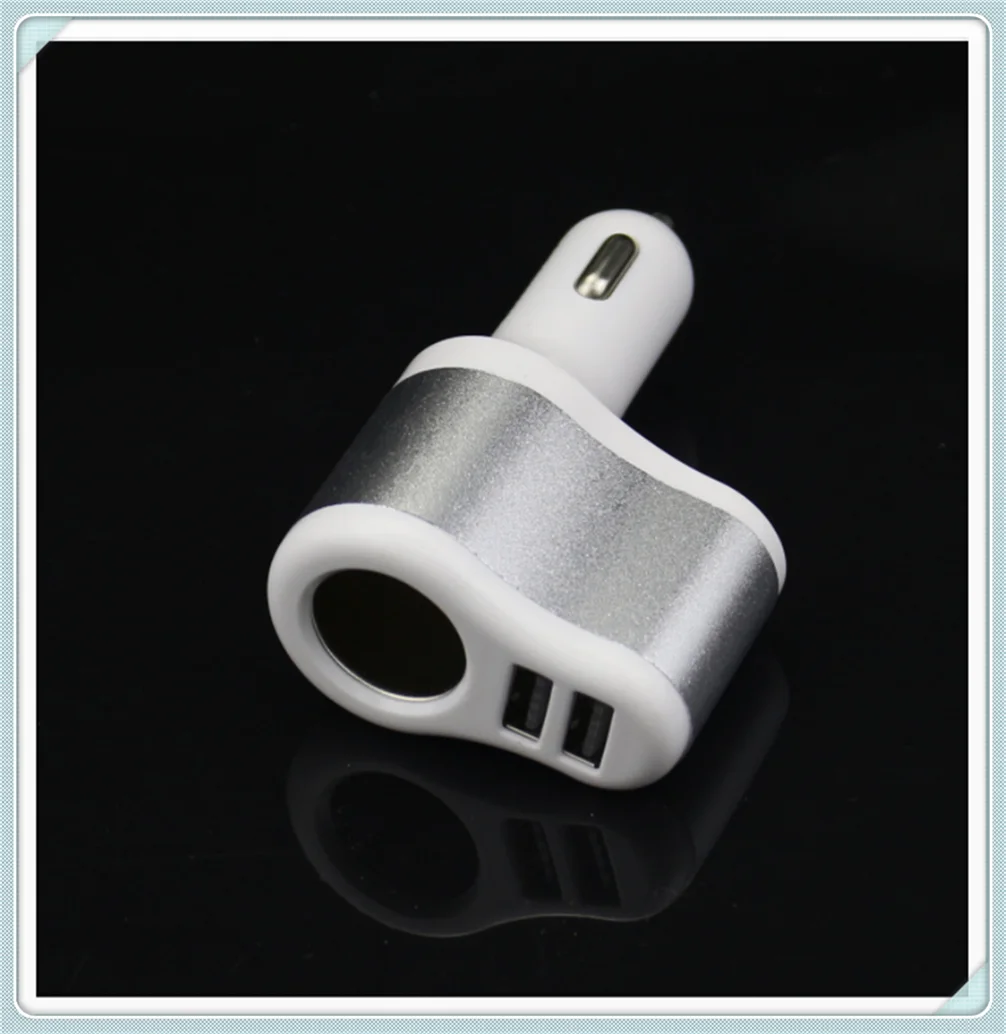Зарядное устройство для автомобиля с двумя портами USB на один-два