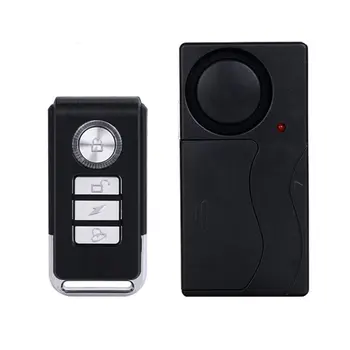 

LESHP 433MHZ Wireless Remote Control Vibration Alarm Sensor Door Window Home House Security Sensor Detector 105dB Easy Use