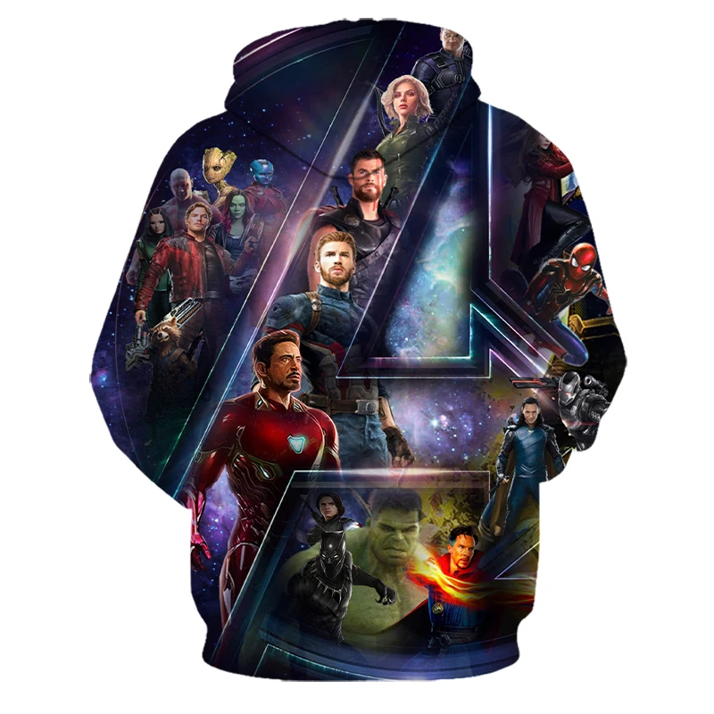 

New 3D Print Movie Avengers Endgame Quantum Realm Sweatshirt Advanced 4 Tech Hoodie superhero Captain America Hoodies Costumes