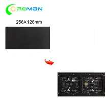 Все AliExpress самые дешевые цены Полноцветный Программируемый, для помещения P4 светодиодная RGB Матрица светодиодный модуль 256x128 мм ph4 светодиодный экранный модуль