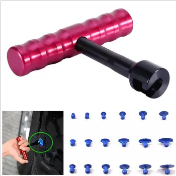 

1set Car Useful &Convenient Auto Body Dent Repair Tool Lifter Puller 18x Tab