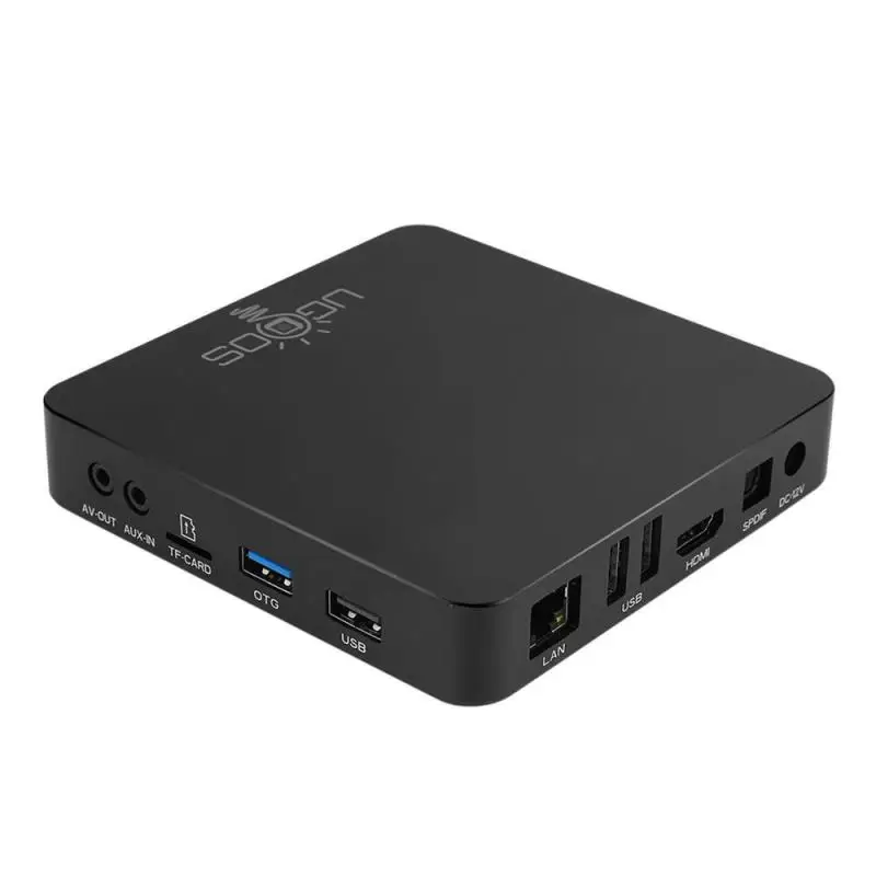  Smart TV Box UGOOS AM6 S922X Android 9.0 DDR4 2GB RAM 16GB ROM 2.4G 5G WiFi 1000M LAN BT 5.0 4K HD 