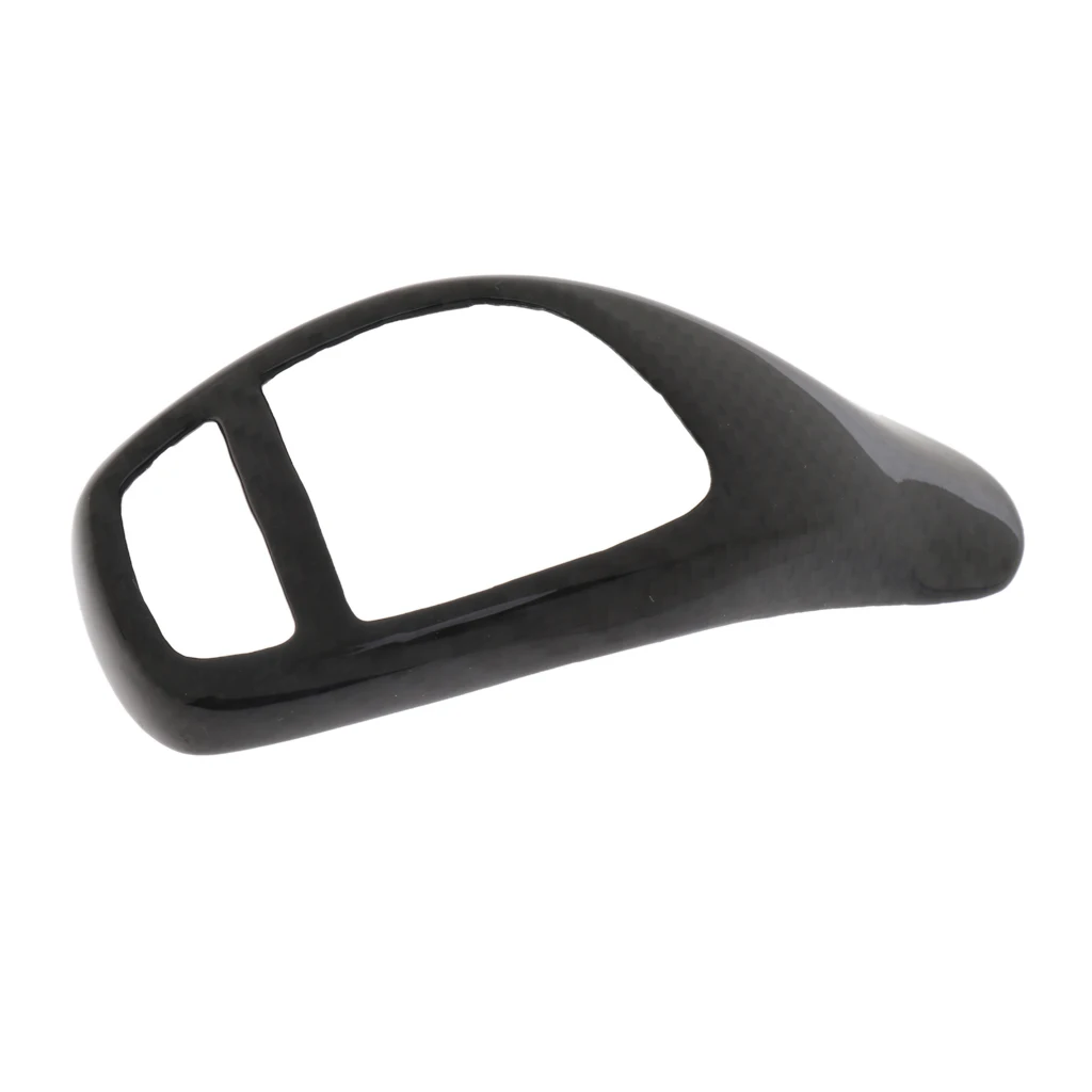 Car Carbon Look Shift Knob Stick Cover for BMW 1 2 3 4 5 Series