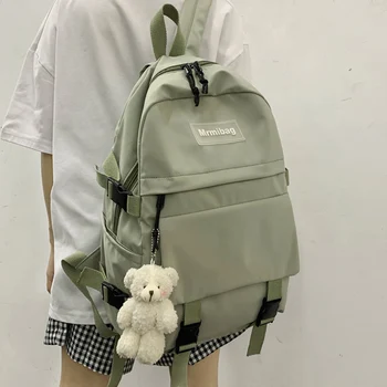 

JOYPESSIE Women Waterproof Backpack Girls Fashion Female Casual School Students for Teenage Travel Men Black Shoulder Bags