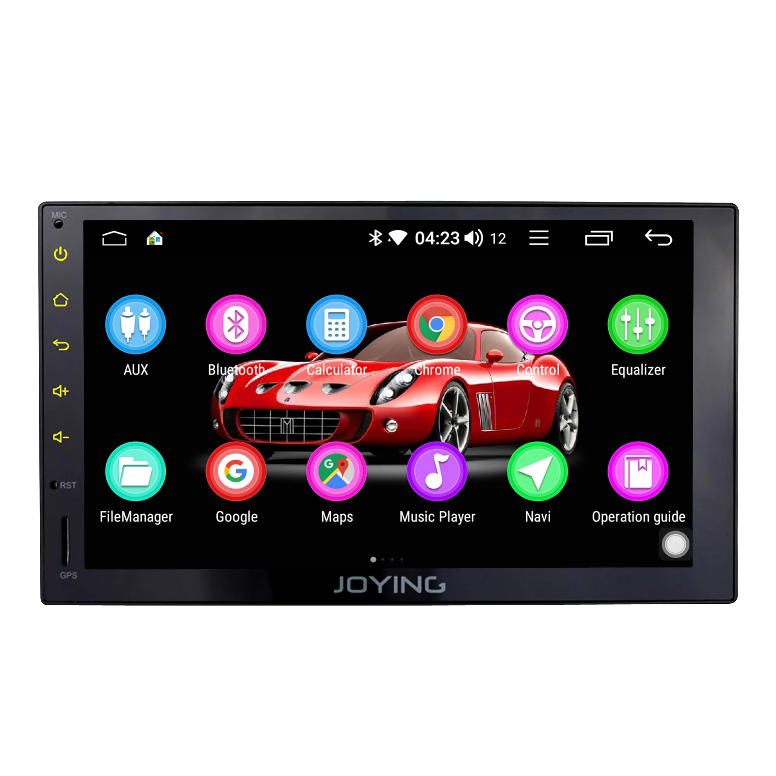 Clearance JOYING 2 din stereo 7 inch Android 8.1 car radio 2GB RAM 32GB ROM built in DSP TDA7851 support mirror link&Rear/front camera BT 4