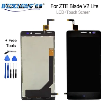 

WEICHENG 5" For ZTE Blade V2 Lite LCD Display +Touch Screen Assembly TOP Quality 5" For V2 lite lcd+free tools