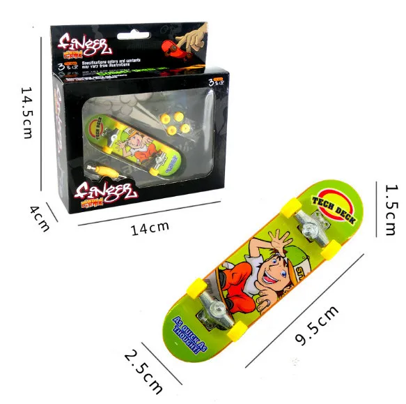 Мини Мода fingerboard подарки finger play скейт доска игрушки для детей