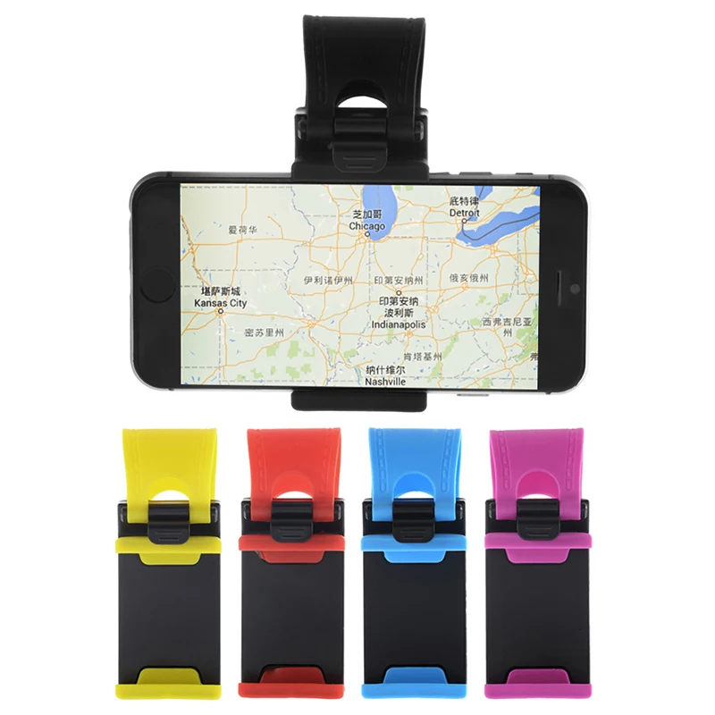 Car phone Holder Steering Wheel Mount Car Holder For Smart phone Mobile Phone Holder Stand Universal for samsung for iphone|Phone Holders & Stands| - AliExpress