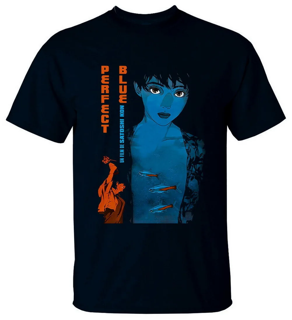 ANIME Perfect Blue V2 Satoshi Kon MOVIE 1997 Tops Tee T Shirt (BLACK) All Sizes S-5XL T-Shirt Outfit Casual | Мужская одежда
