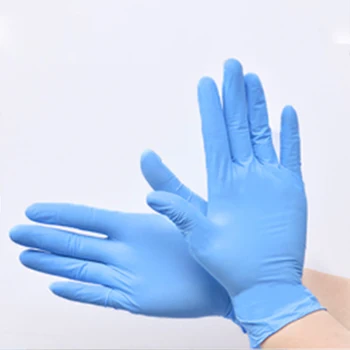 

100Pcs Disposable Nitrile Latex Gloves Waterproof Gloves For Medical Safety Gloves Antivirus Universal For Left and Right Hand