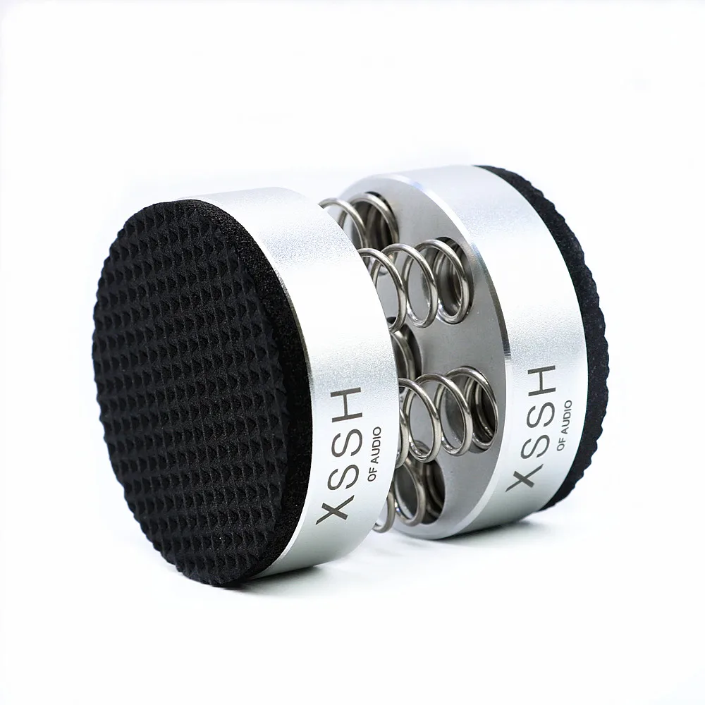 4 шт./8 шт. XSSH Audiophile Ударные Шипы весной демпфирования колодки Hi Fi аудио стенд