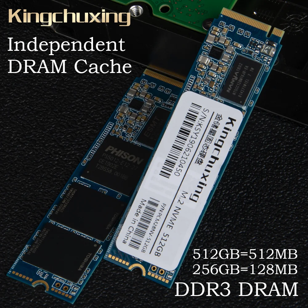 Kingchuxing M.2 SSD M2 NVME 512 Гб PCIe 1 ТБ 256 ГБ 128 Внутренний твердотельный накопитель 2280