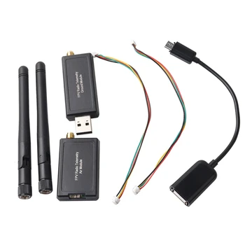 

100mW 433MHz Module Wireless Telemetry Kit Radio Cable Antenna Accessories Data Transmission 3DR For APM2.6 APM2.8 Pixhawk PX4