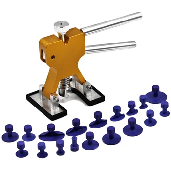 

Paint Dent Repair Tool Puller Unpainted Car Body Dent Remover Glue Hand Lifter with 18 Tabs