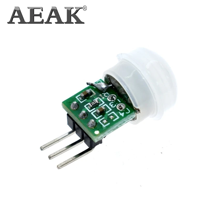 AEAK миниатюрный пироэлектрический инфракрасный PIR датчик движения человека