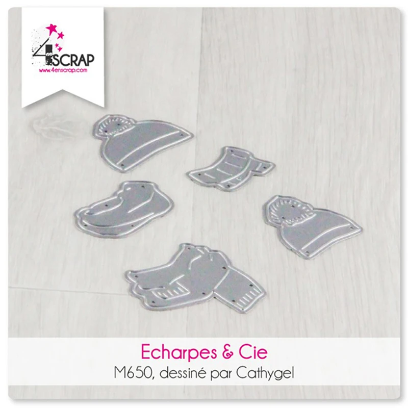 CH 2020 New Arrival Scarves & Co Metal Cutting Dies Embossing Scrapbooking Stencil Craft Cut For DIY Card Handmade |
