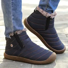 Зимние ботинки женская обувь нескользящие женские ботинки водонепроницаемые женские зимние ботинки очень теплая женская обувь на меху zapatos de mujer