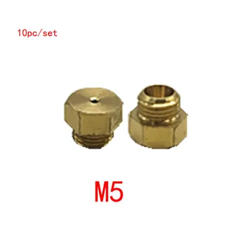 

10pc/set natural gas burner nozzle for Wall-hung boilers water heaters Wall-hung boiler nozzle all bronze