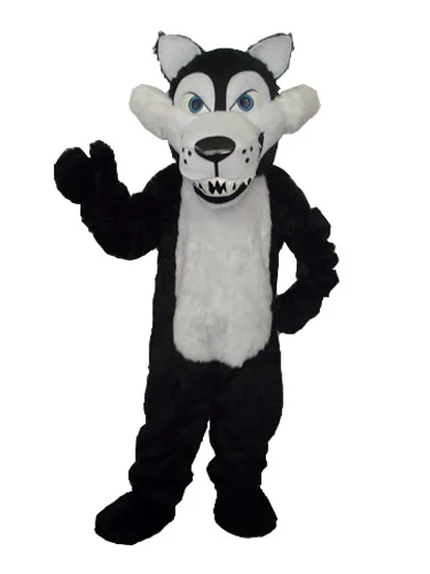 New Style plsuh wolf man Mascot Costume Adult Halloween Birthday party cartoon Apparel Cosplay Costumes